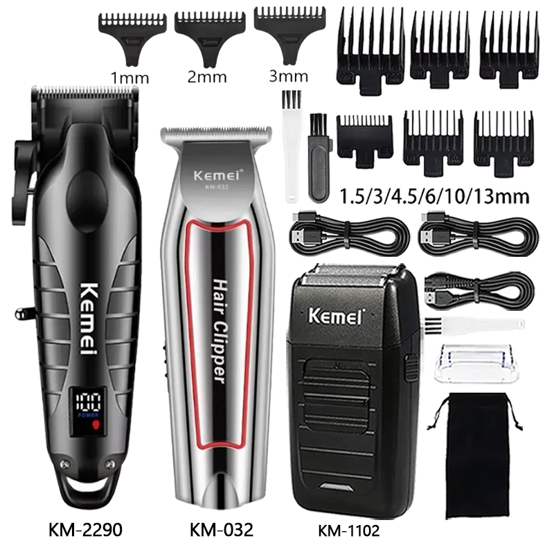 Mens Grooming Barber - バリカン 散髪用バリカン ヘアカットマシン クリッパー グルーミング コードレス充電式シェーバー