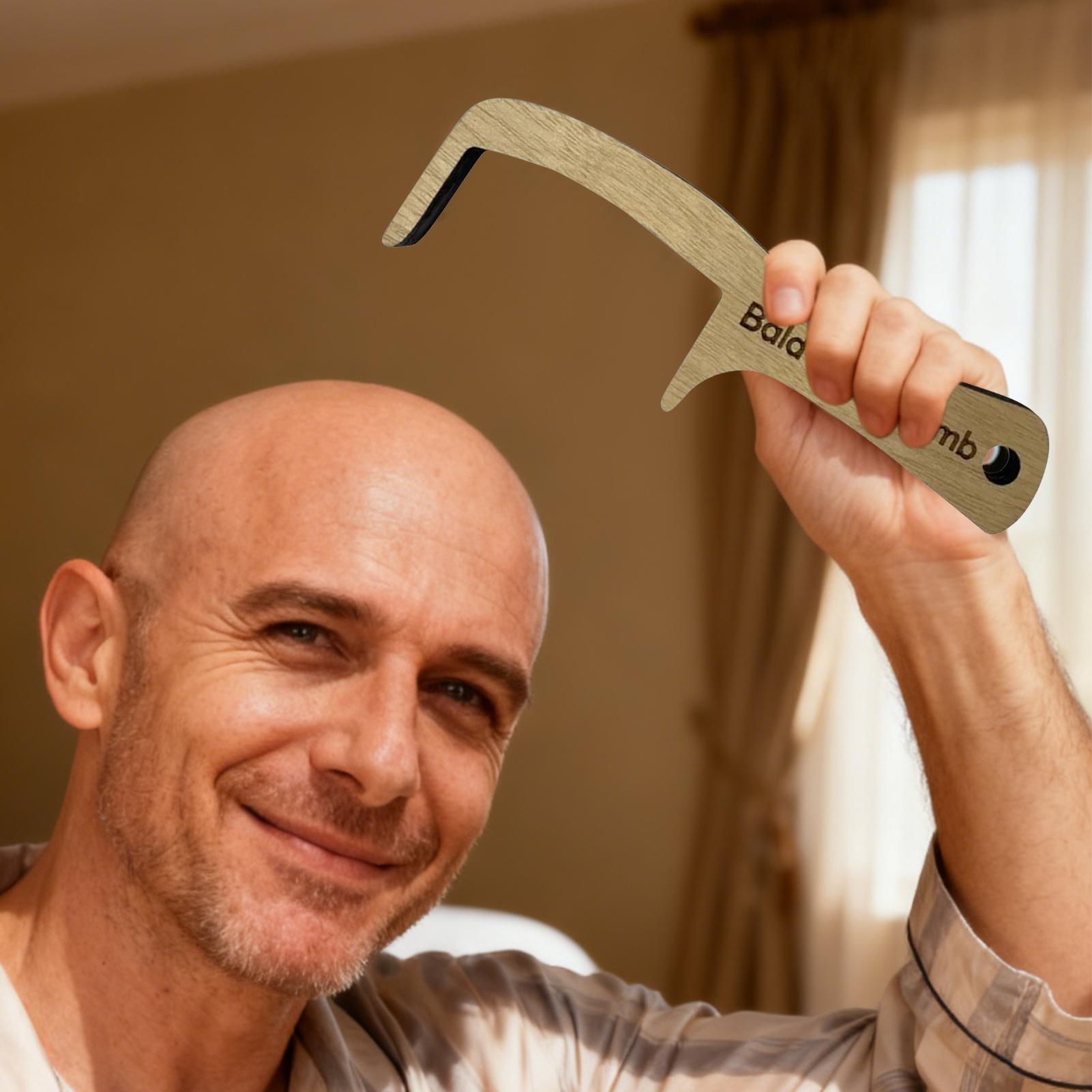 ハゲ男性用コーム 面白いいたずら グルーミングツール 毛のな - Men'S Grooming Tool のレビューと価格