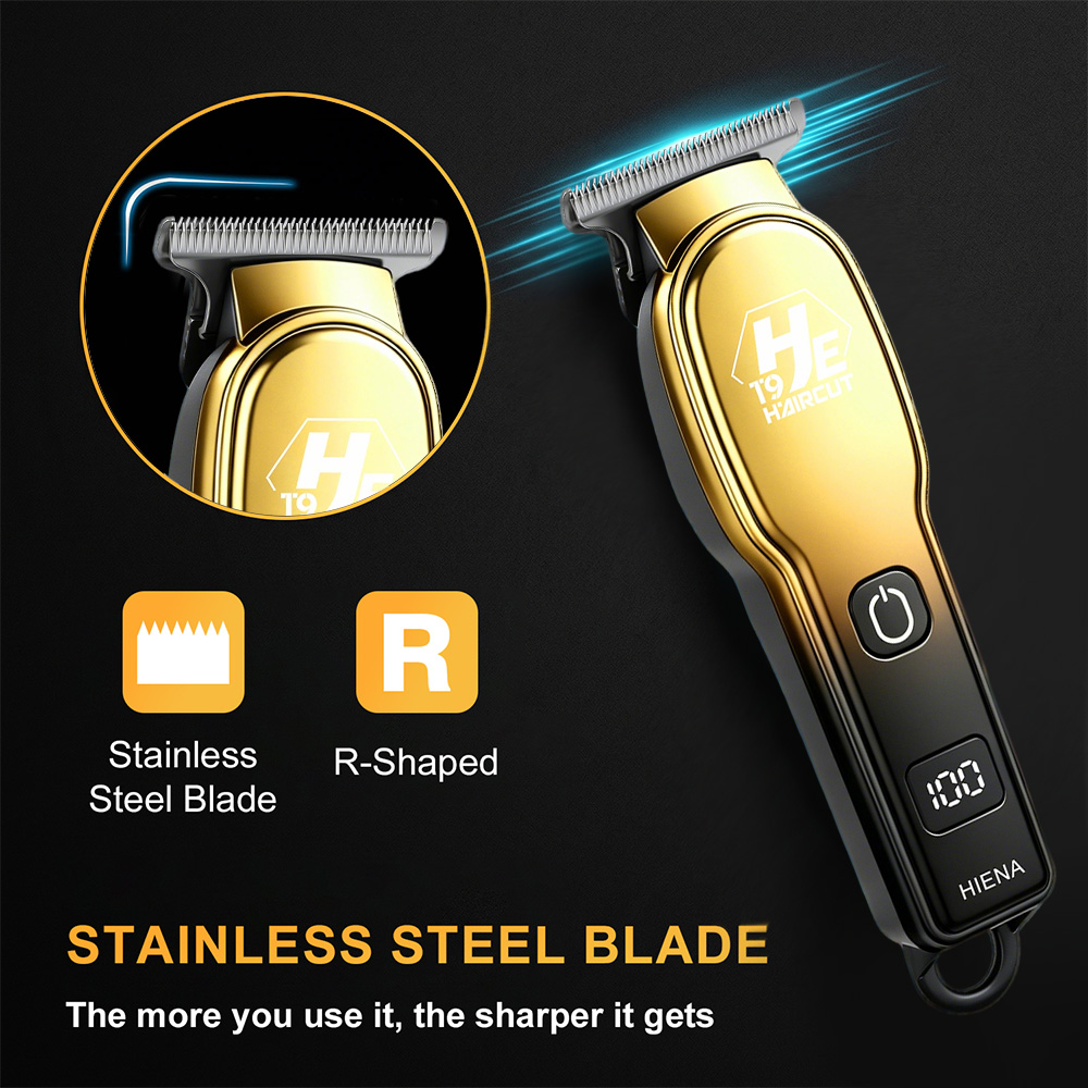 ハイエナ メンズ 4-in-1 ヘアカットキット コードレス - Mens Grooming Barber のレビューと価格