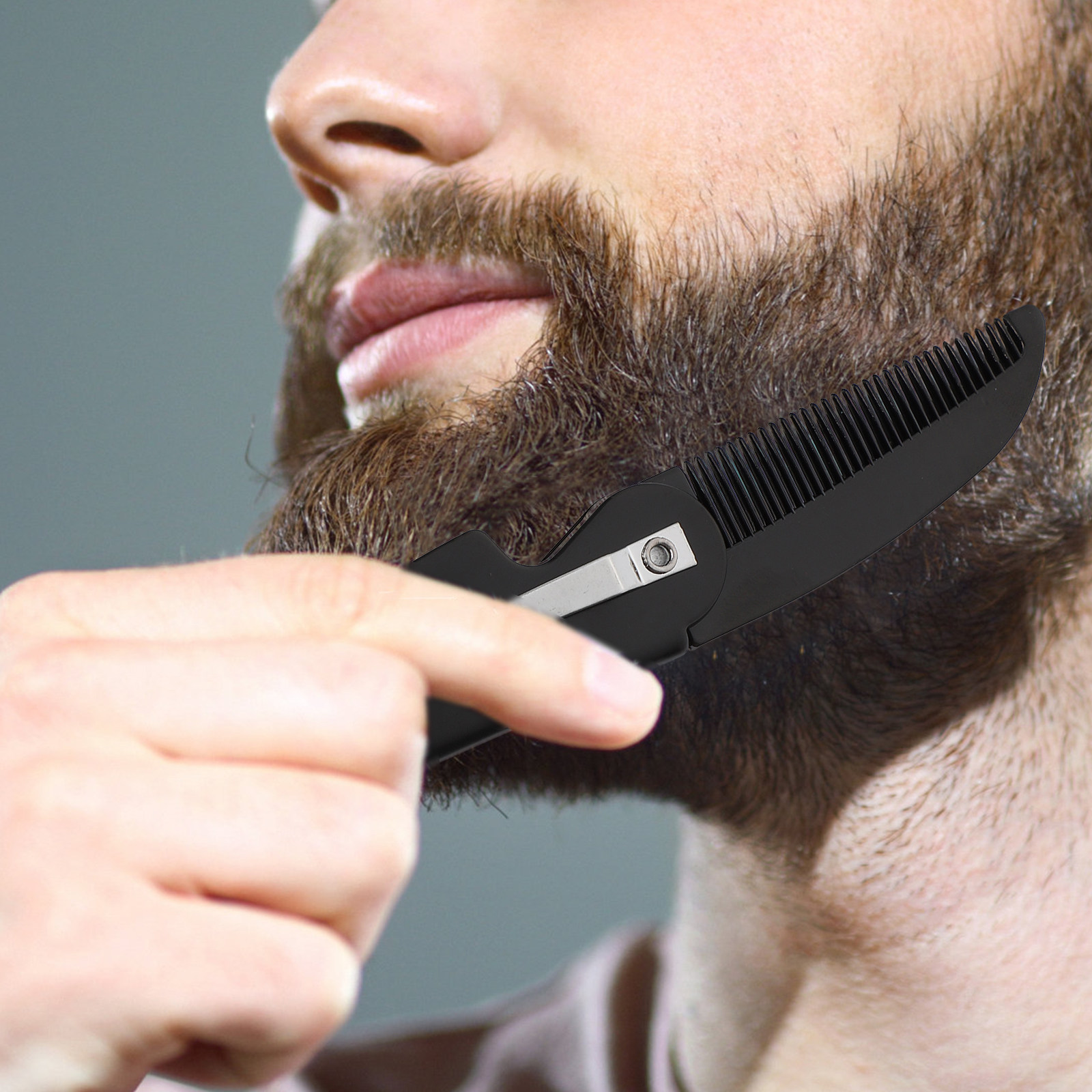 4個入り折りたたみ式髭コーム（男性用）、携帯用ポケットサイズ - Men'S Grooming Tool のレビューと価格