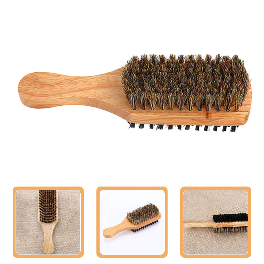 2個入り髭スタイリングコーム 両面猪毛ブラシ 人間工学に基づ - Men'S Grooming Tool のレビューと価格