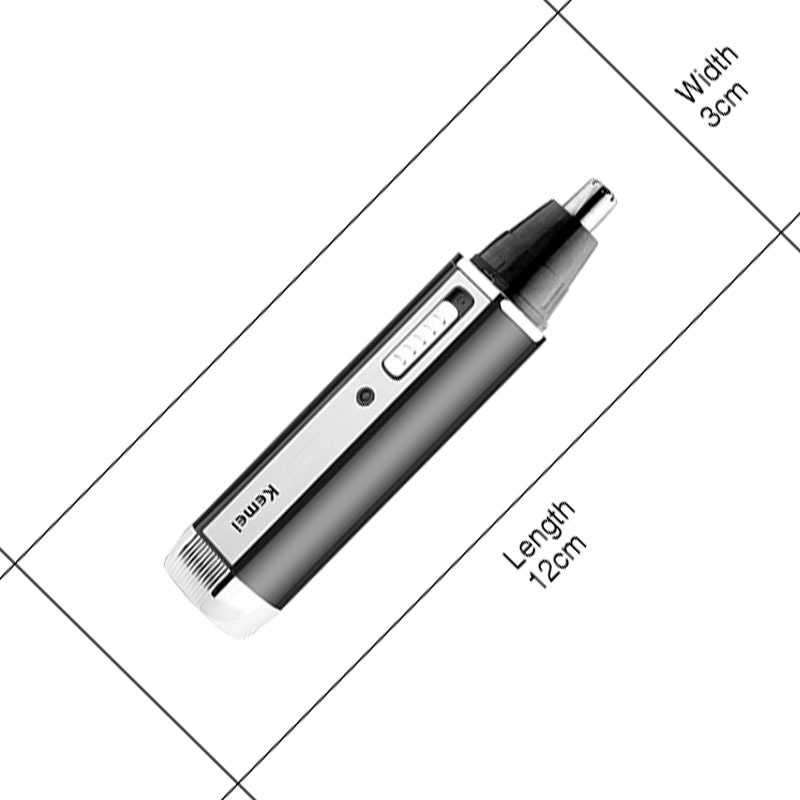 男性用充電式鼻毛トリマー,顔,体,あごひげ,眉毛,耳掃除機, - Men'S Grooming Set のレビューと価格