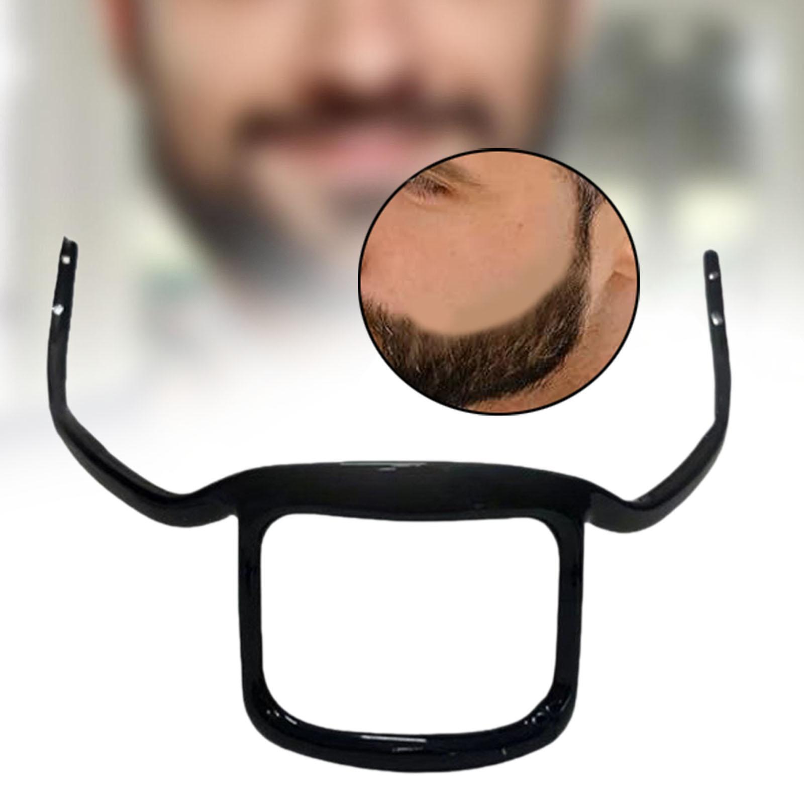 男性用ひげスタイラー定規、顔の毛のグルーミングと理髪アクセサ - Mens Grooming Barber のレビューと価格