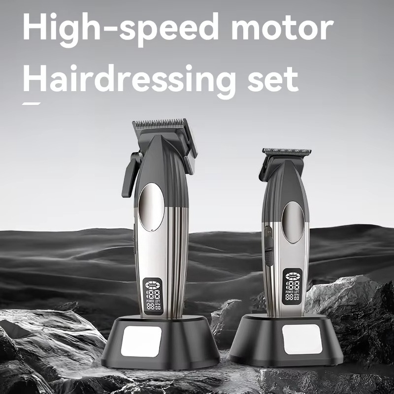 ヘアクリッパー、プロフェッショナルバーバーキット、コードレス - Men'S Grooming Set のレビューと価格