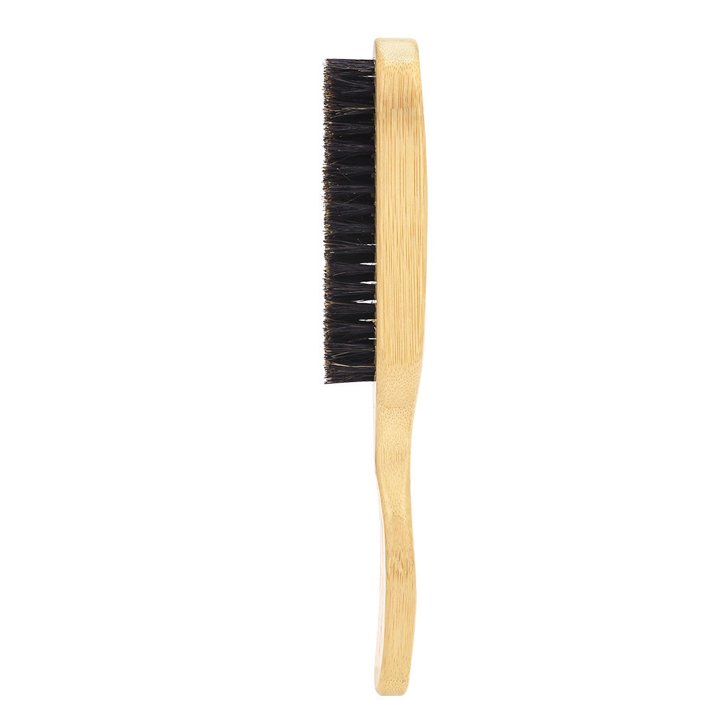 猪毛の髭ブラシ 男性用 口ひげグルーミングツール 木製ハンド - Men'S Grooming Tool のレビューと価格