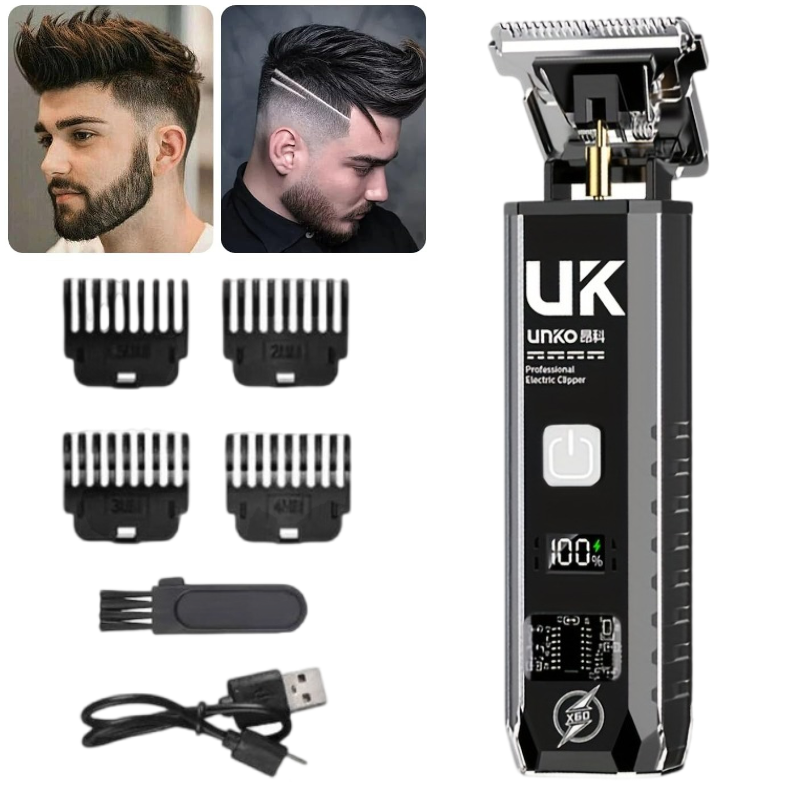 T9 電気ひげトリマーコードレスバリカン男性用 4 コームブ - Men'S Grooming Tool のレビューと価格