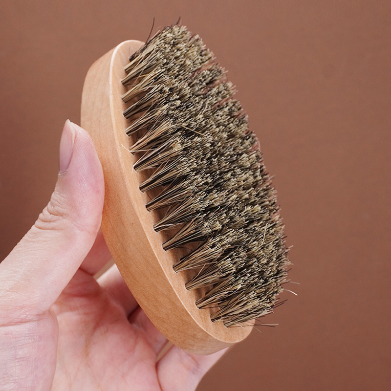 天然イノシシの毛で作られた竹のフェイスブラシ,あごひげと口ひ - Men'S Beard Grooming のレビューと価格