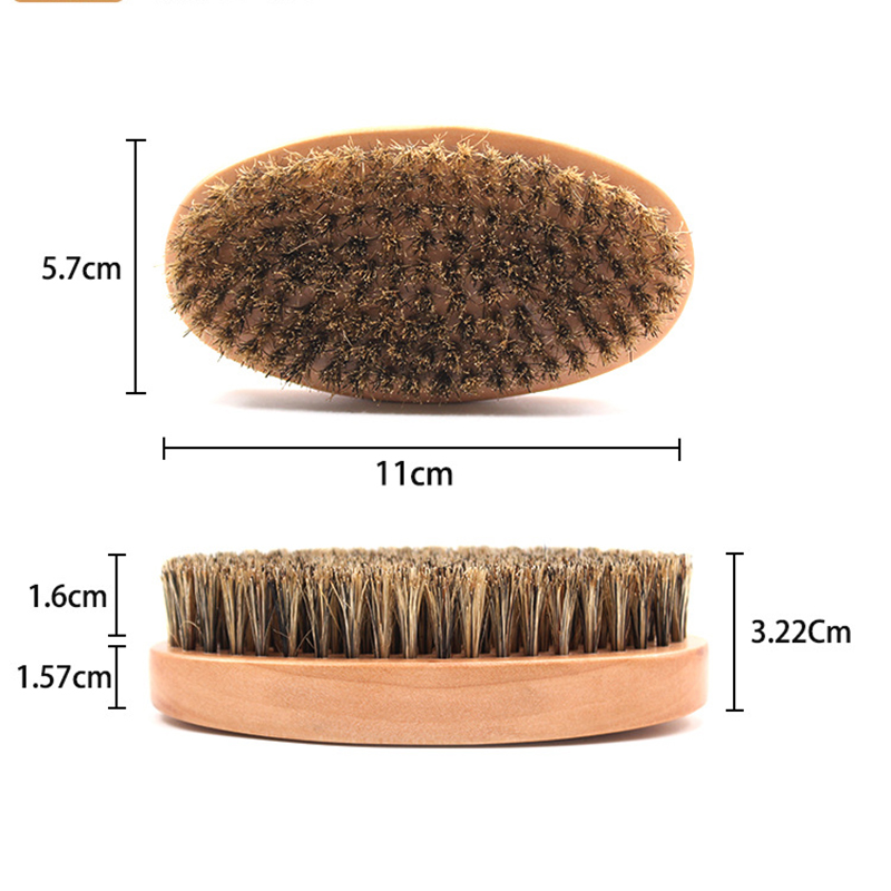 天然イノシシの毛で作られた竹のフェイスブラシ,あごひげと口ひ - Men'S Beard Grooming のレビューと価格